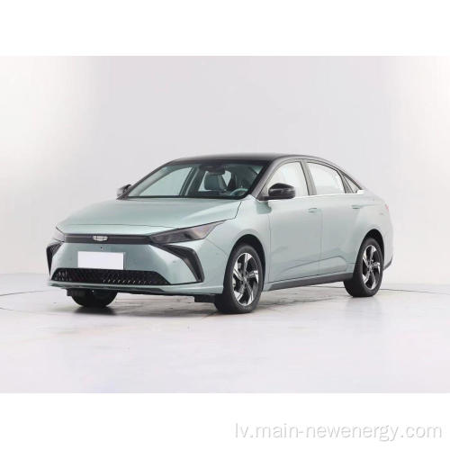 Jihe G6 zemas cenas elektriskā automašīna Karstā pārdošana Geely 610km 5 sēdvietas ķīniešu eV